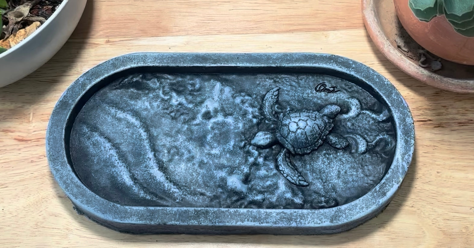 Jewelry or Key Concrete Tray